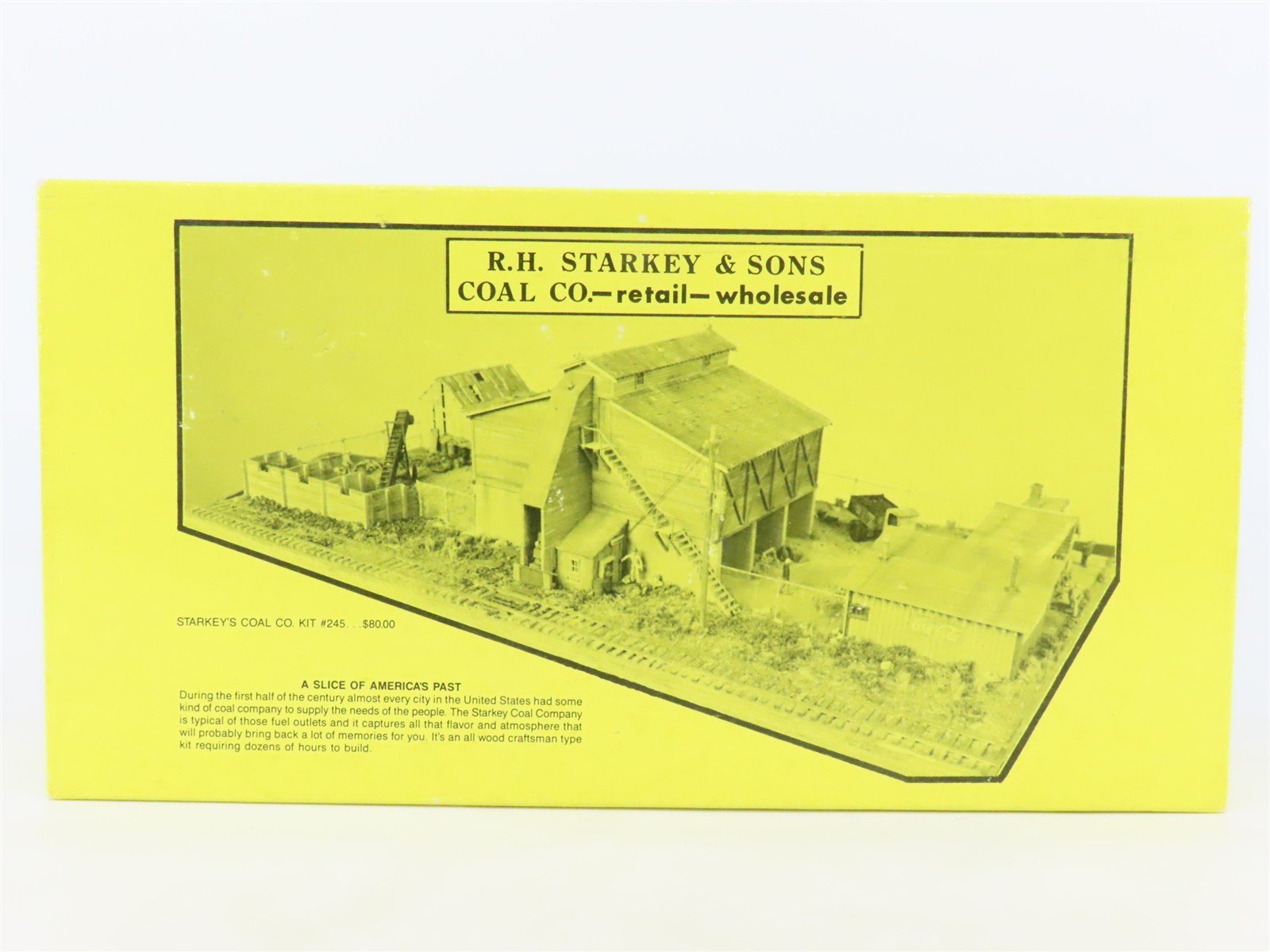 HO 1/87 Fine Scale Miniatures Craftsman Kit #245 R.H. Starkey Coal Co.