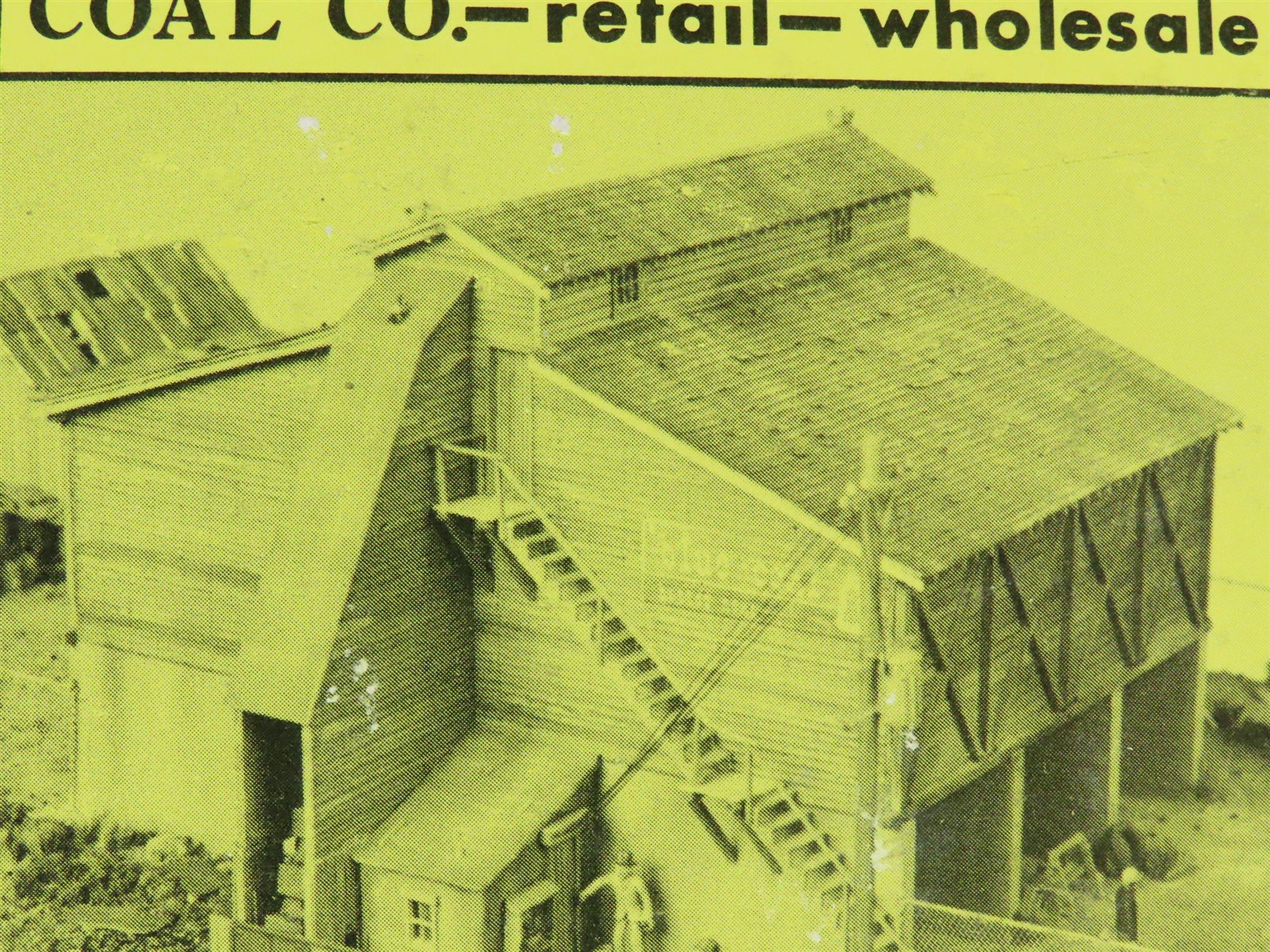 HO 1/87 Fine Scale Miniatures Craftsman Kit #245 R.H. Starkey Coal Co.