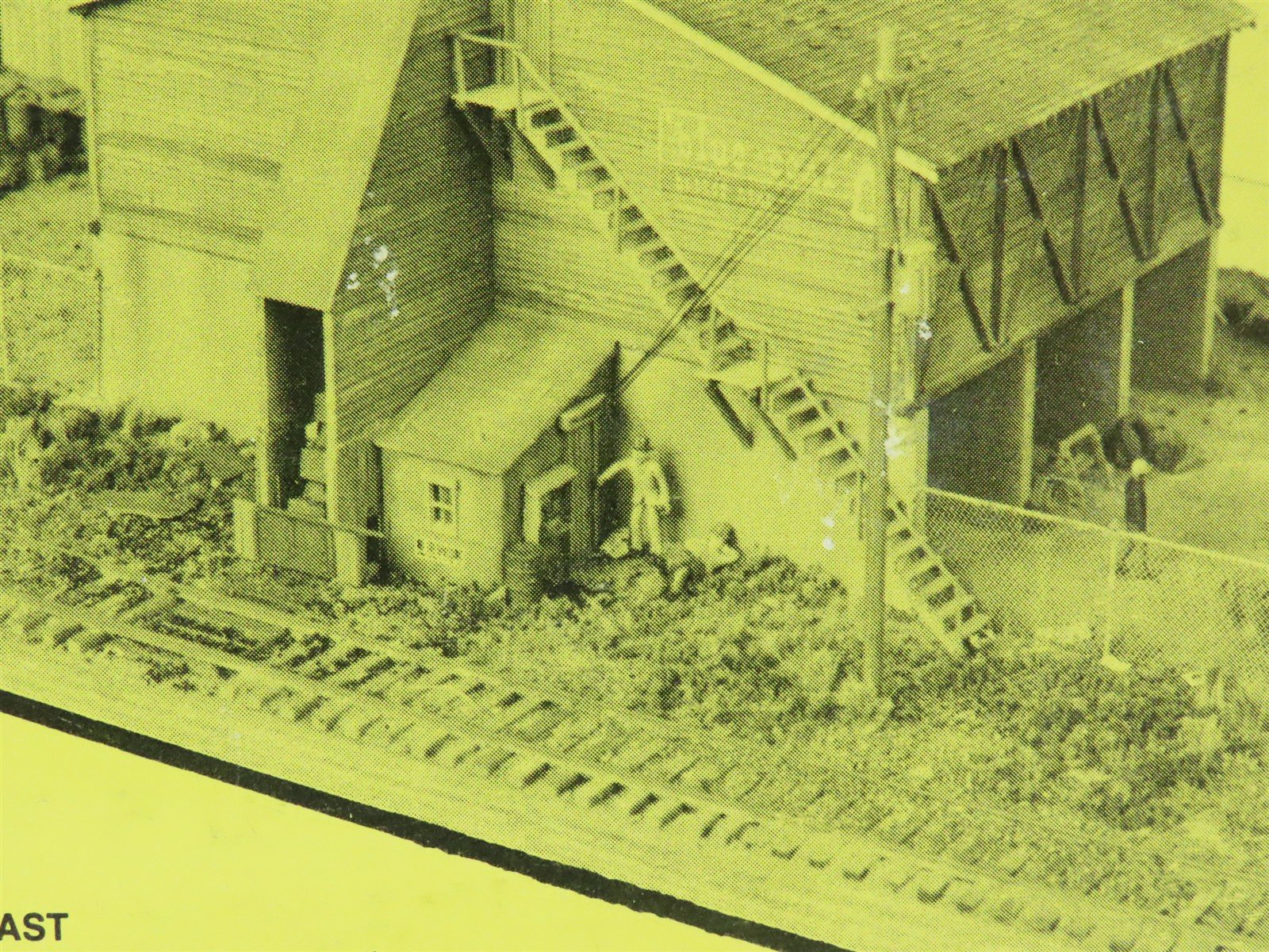 HO 1/87 Fine Scale Miniatures Craftsman Kit #245 R.H. Starkey Coal Co.
