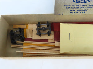 HO Scale Ambroid Kit No. 2 GATX Louisville Kentucky Von Allmen Pickle Car #1254