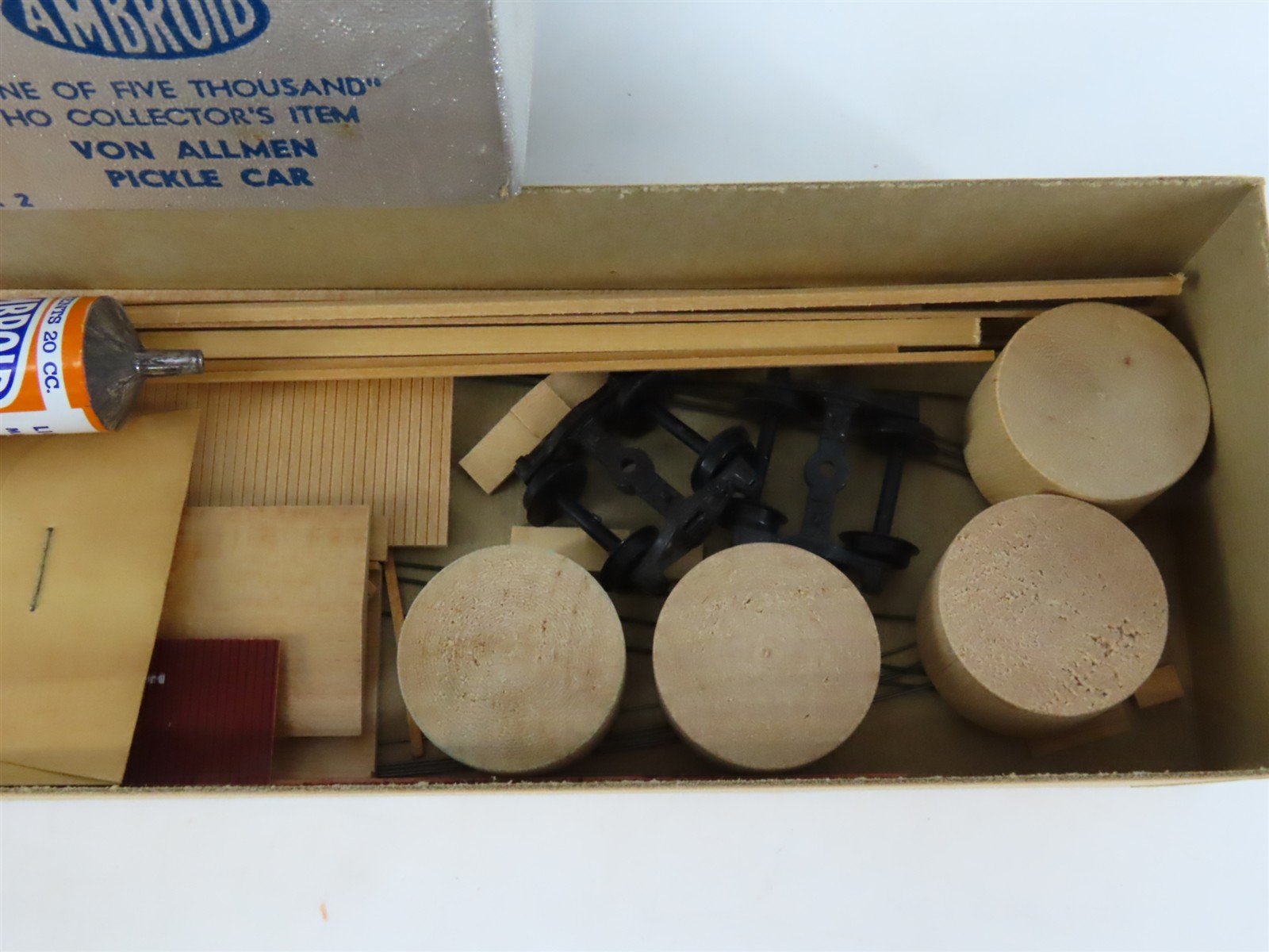 HO Scale Ambroid Kit No. 2 GATX Louisville Kentucky Von Allmen Pickle Car #1254