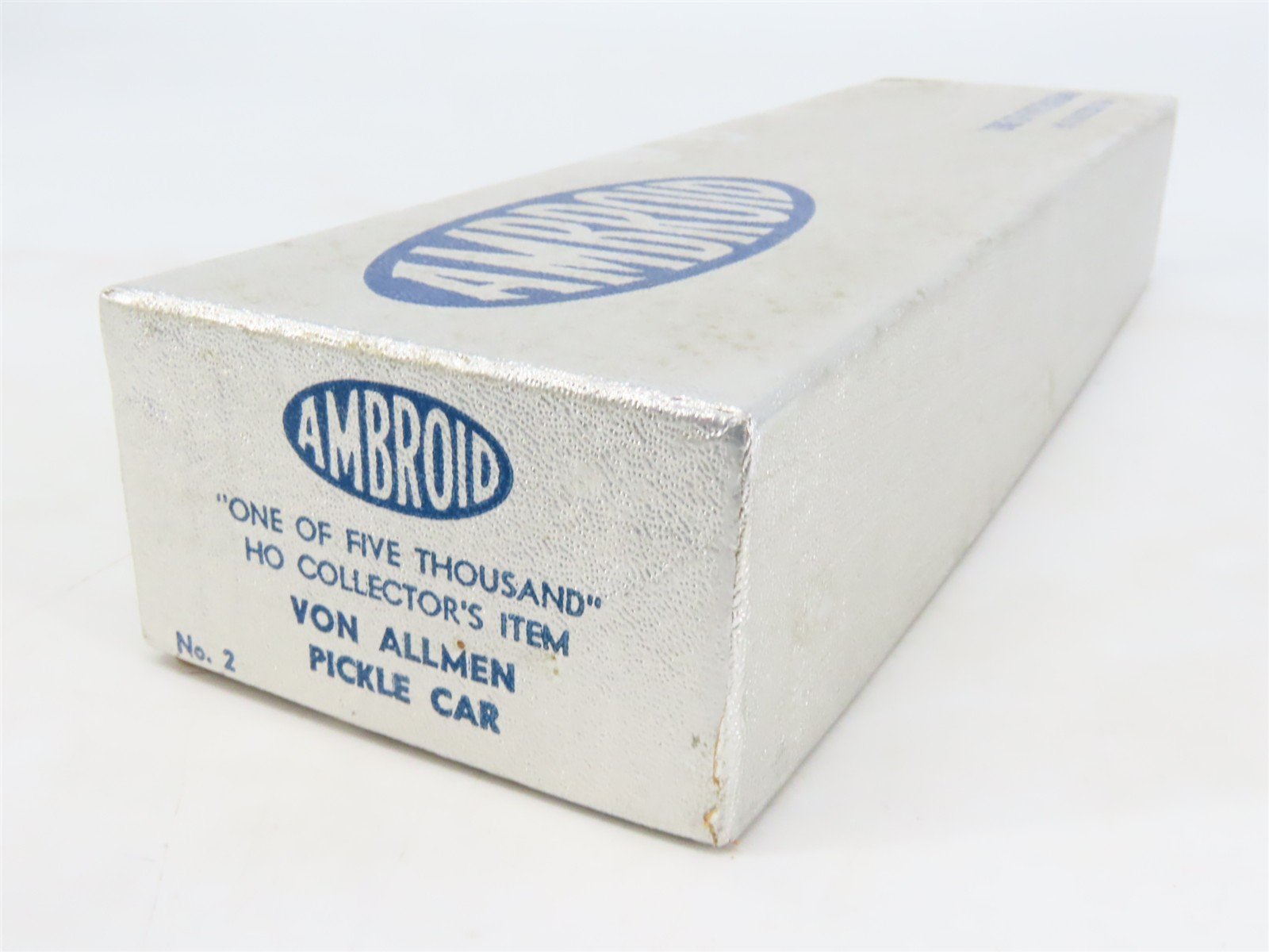 HO Scale Ambroid Kit No. 2 GATX Louisville Kentucky Von Allmen Pickle Car #1254