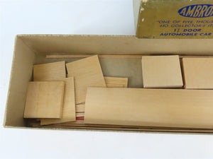 HO Scale Ambroid Kit No. 1 SP Southern Pacific 1-1/2 Door Automobile Box Car