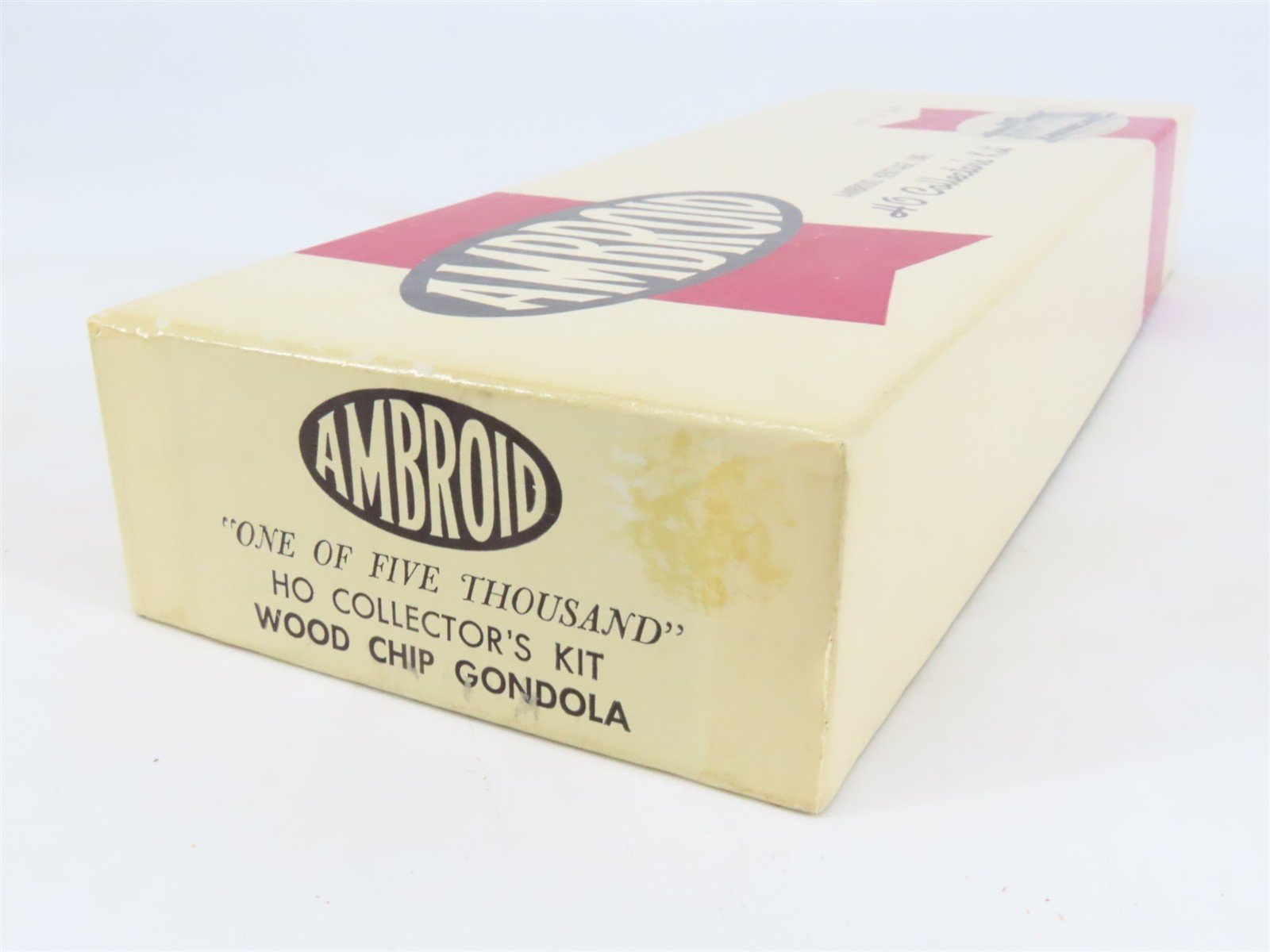 HO Scale Ambroid Kit SP Southern Pacific Railroad Wood Chip Gondola