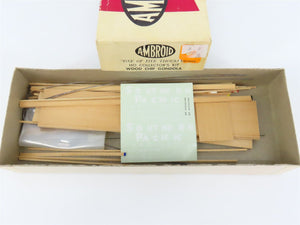 HO Scale Ambroid Kit SP Southern Pacific Railroad Wood Chip Gondola