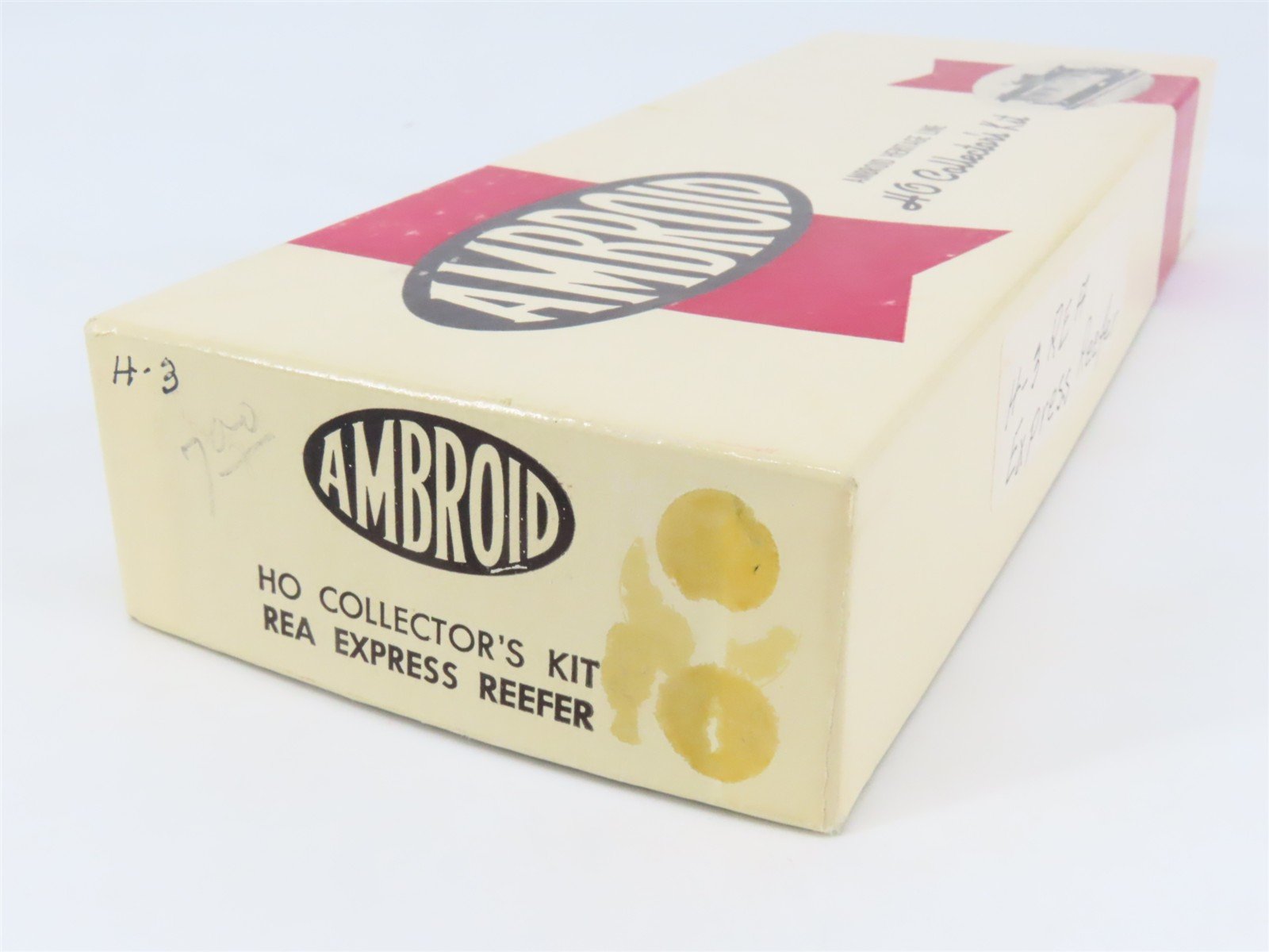 HO Scale Ambroid Kit REX REA Railway Express Agency Reefer