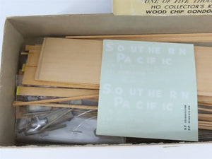 HO Scale Ambroid Kit SP Southern Pacific Railroad Wood Chip Gondola