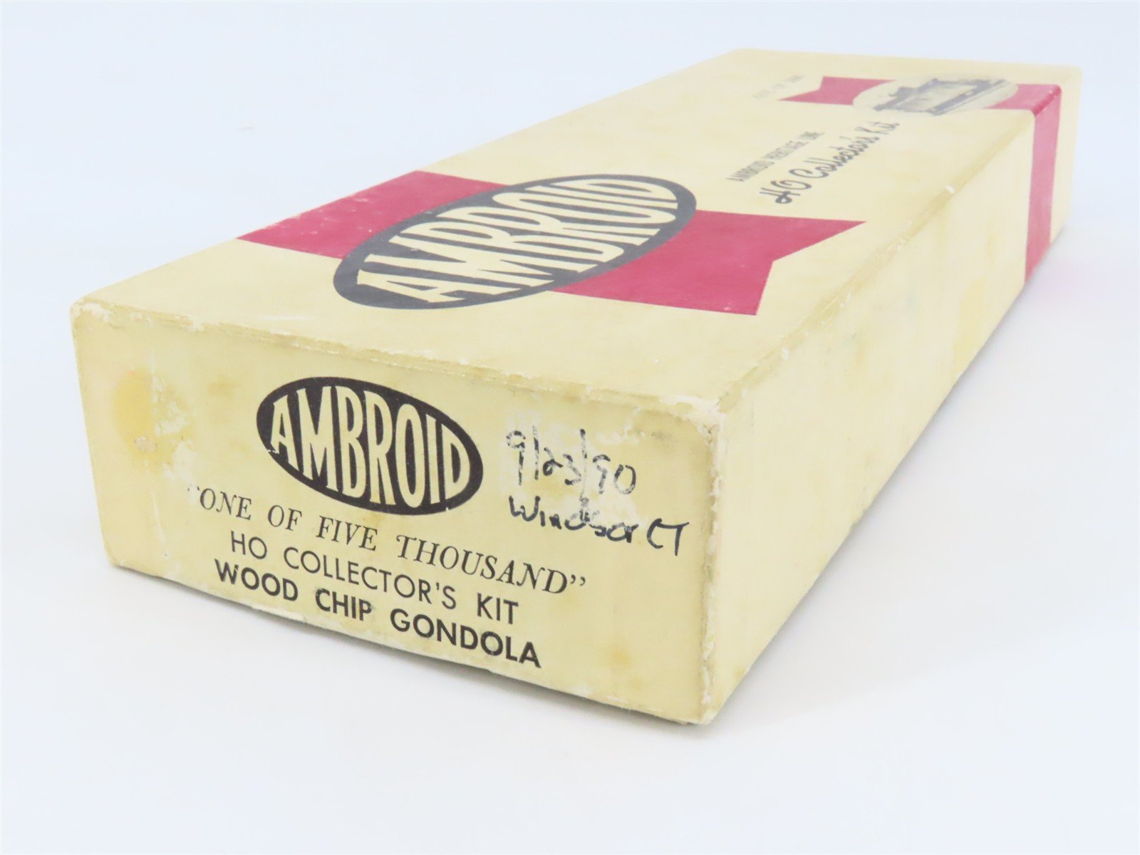 HO Scale Ambroid Kit SP Southern Pacific Railroad Wood Chip Gondola