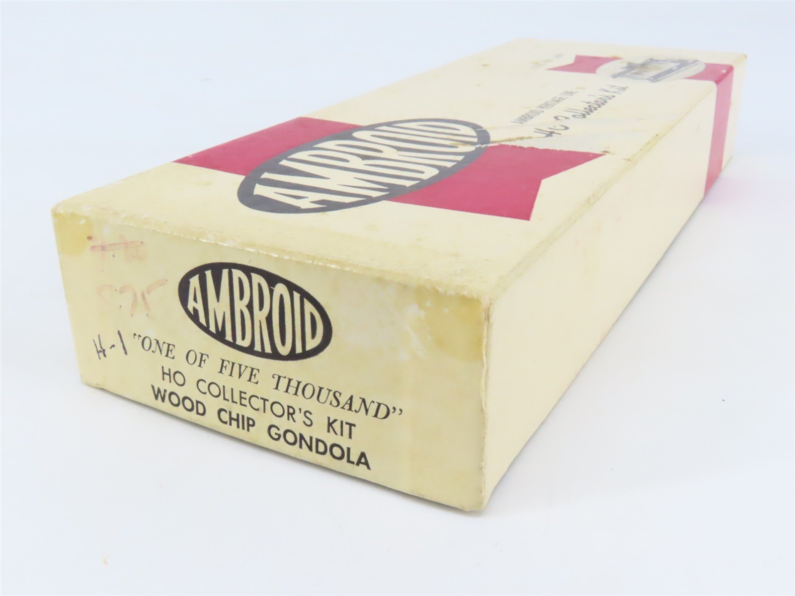 HO Scale Ambroid Kit SP Southern Pacific Railroad Wood Chip Gondola