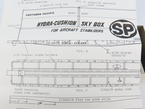 HO Scale Ambroid Kit SP Southern Pacific Railroad Aircraft Sky Box