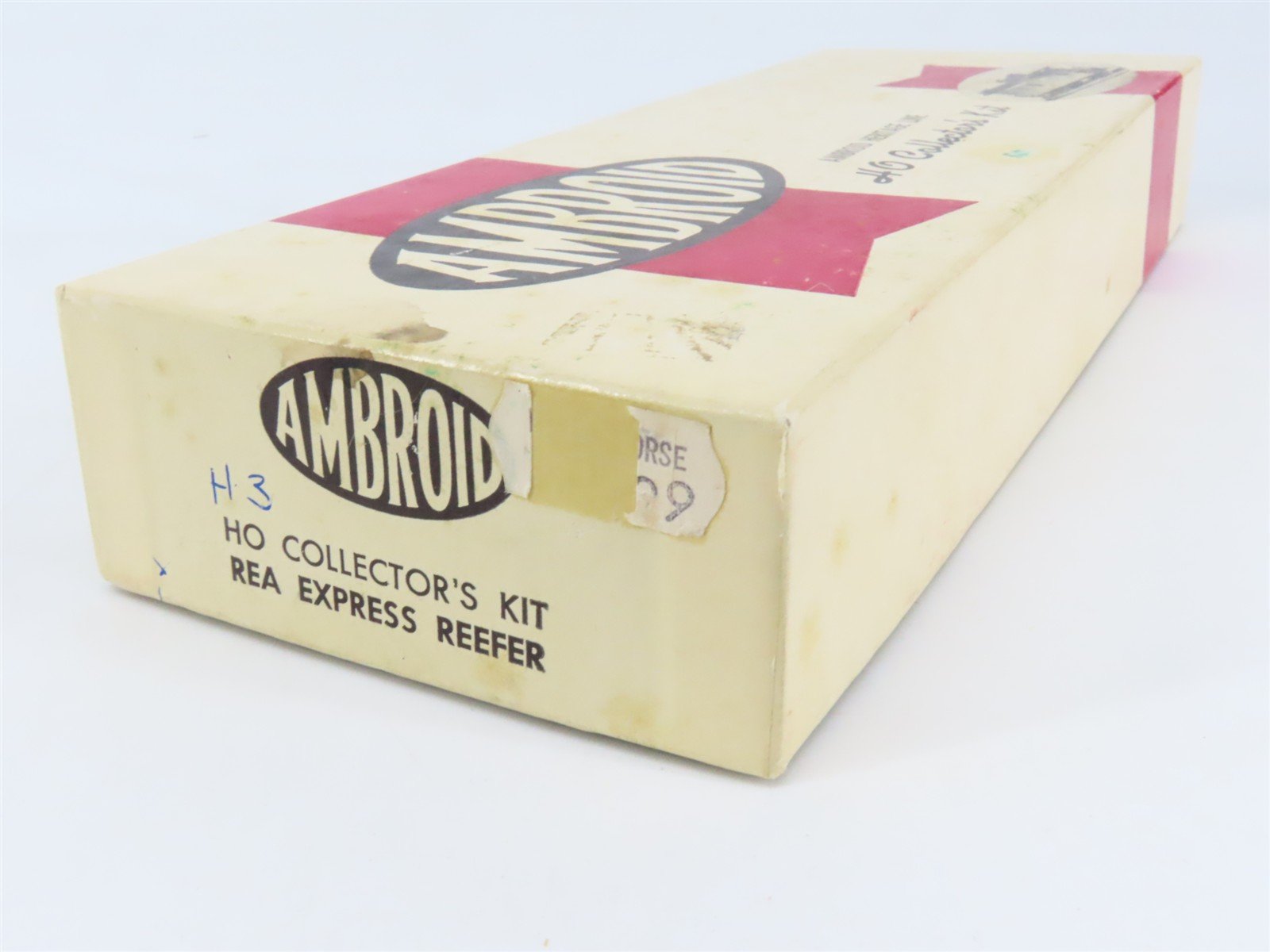 HO Scale Ambroid Kit REX REA Railway Express Agency Reefer