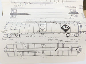 HO Scale Ambroid Kit REX REA Railway Express Agency Reefer