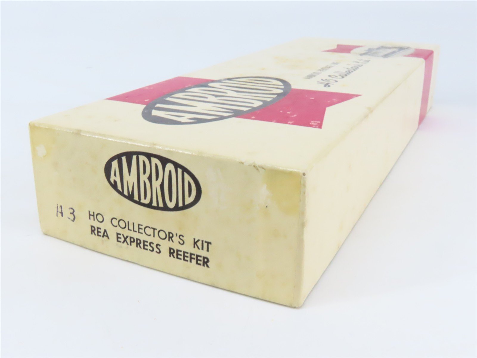 HO Scale Ambroid Kit REX REA Railway Express Agency Reefer