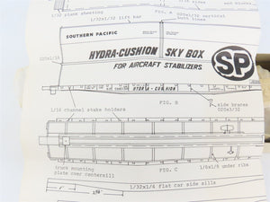 HO Scale Ambroid Kit SP Southern Pacific Railroad Aircraft Sky Box