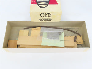 HO Scale Ambroid Kit H-4 CB&Q Burlington Route Plug Door Box Car