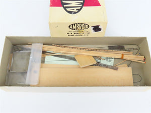 HO Scale Ambroid Kit H-4 CB&Q Burlington Route Plug Door Box Car