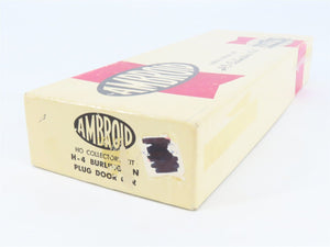 HO Scale Ambroid Kit H-4 CB&Q Burlington Route Plug Door Box Car