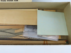 HO Scale Ambroid Kit H-4 CB&Q Burlington Route Plug Door Box Car