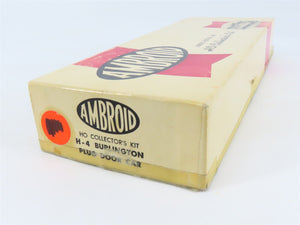 HO Scale Ambroid Kit H-4 CB&Q Burlington Route Plug Door Box Car