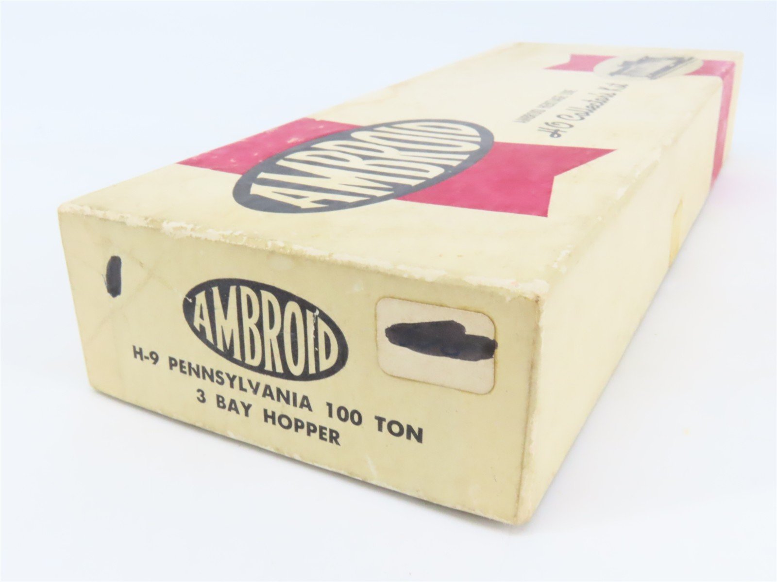 HO Scale Ambroid Kit H-9 PRR Pennsylvania Railroad 3-Bay Open Hopper