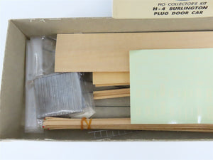 HO Scale Ambroid Kit H-4 CB&Q Burlington Route Plug Door Box Car
