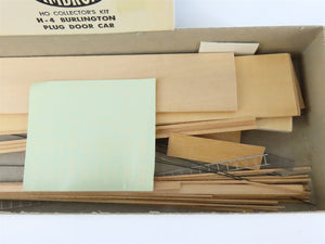 HO Scale Ambroid Kit H-4 CB&Q Burlington Route Plug Door Box Car