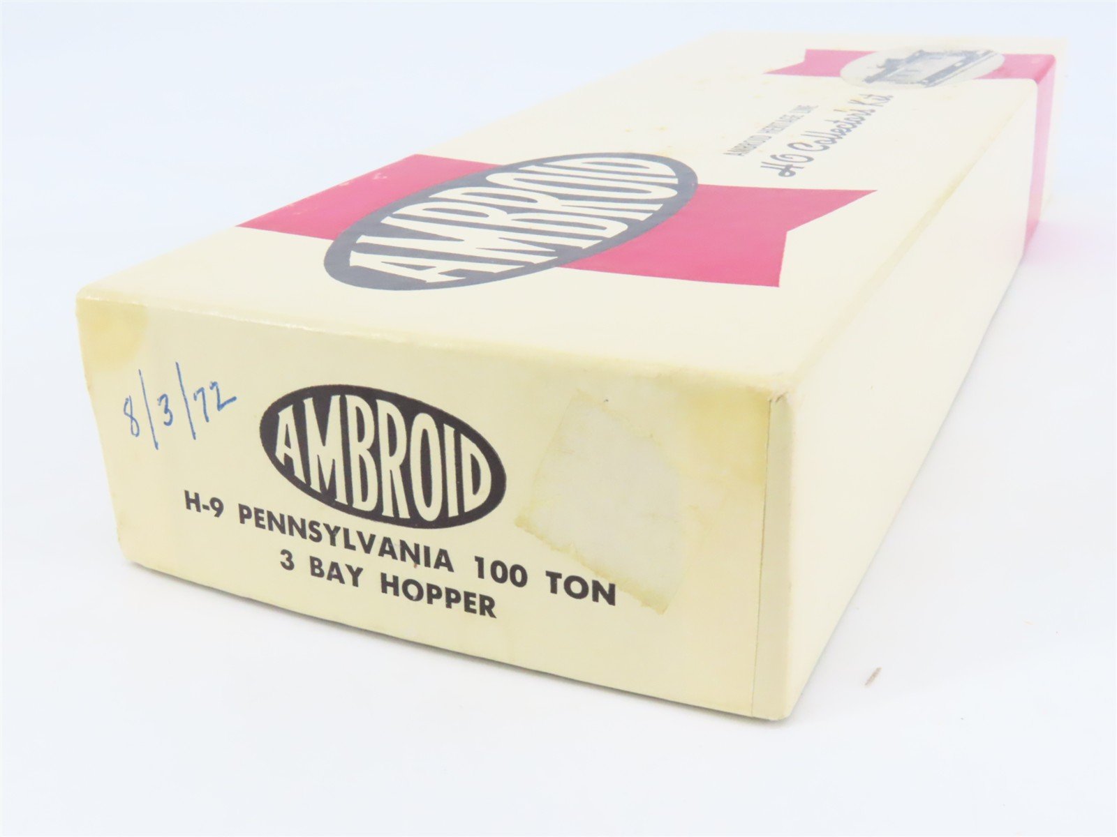 HO Scale Ambroid Kit H-9 PRR Pennsylvania Railroad 3-Bay Open Hopper