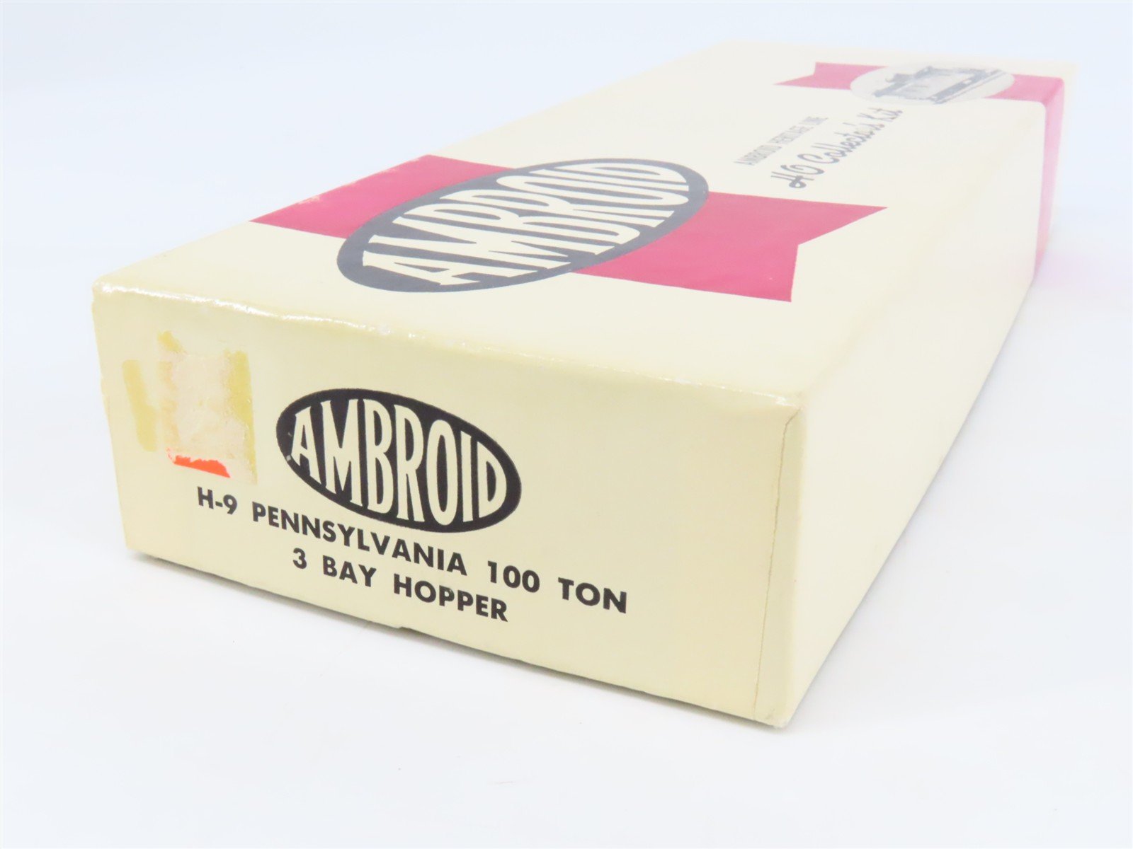 HO Scale Ambroid Kit H-9 PRR Pennsylvania Railroad 3-Bay Open Hopper