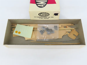 HO Scale Ambroid Kit H-9 PRR Pennsylvania Railroad 3-Bay Open Hopper