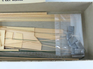 HO Scale Ambroid Kit H-9 PRR Pennsylvania Railroad 3-Bay Open Hopper