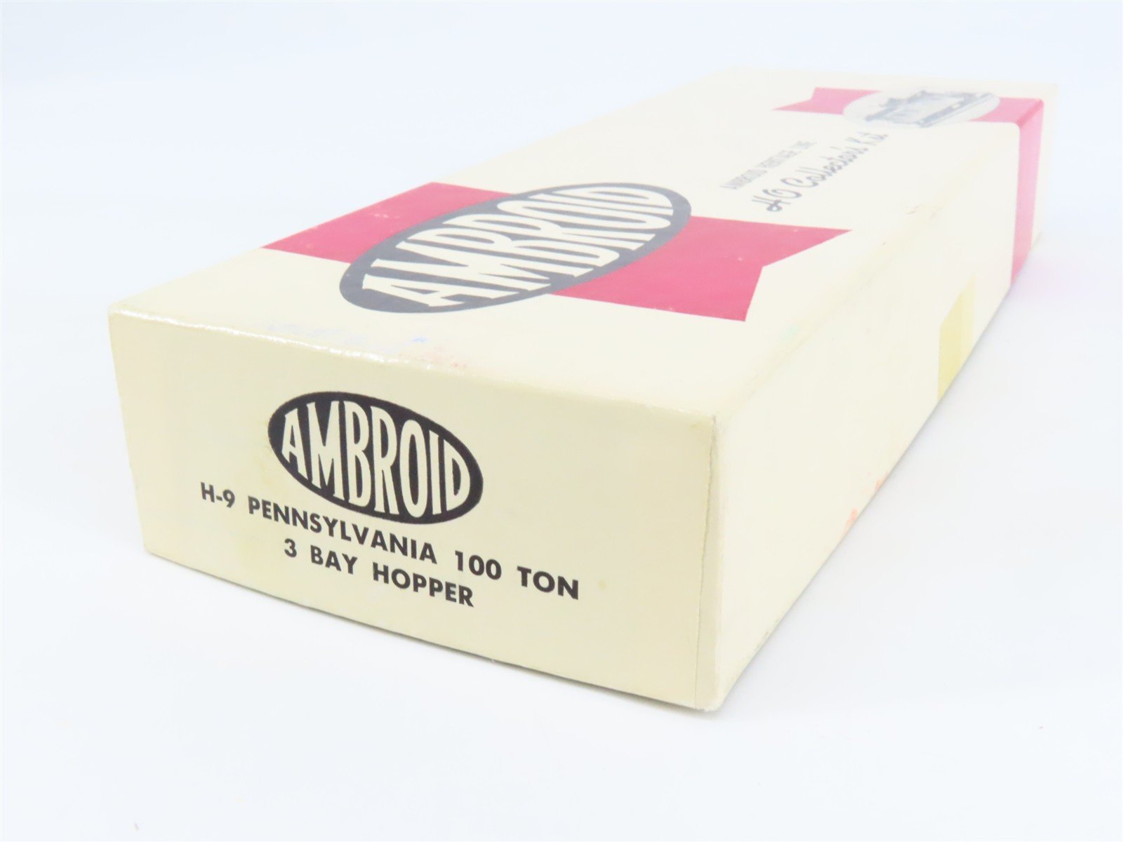 HO Scale Ambroid Kit H-9 PRR Pennsylvania Railroad 3-Bay Open Hopper