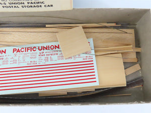 HO Scale Ambroid Kit H-5 UP Union Pacific Railroad 60' Postal Storage Box Car