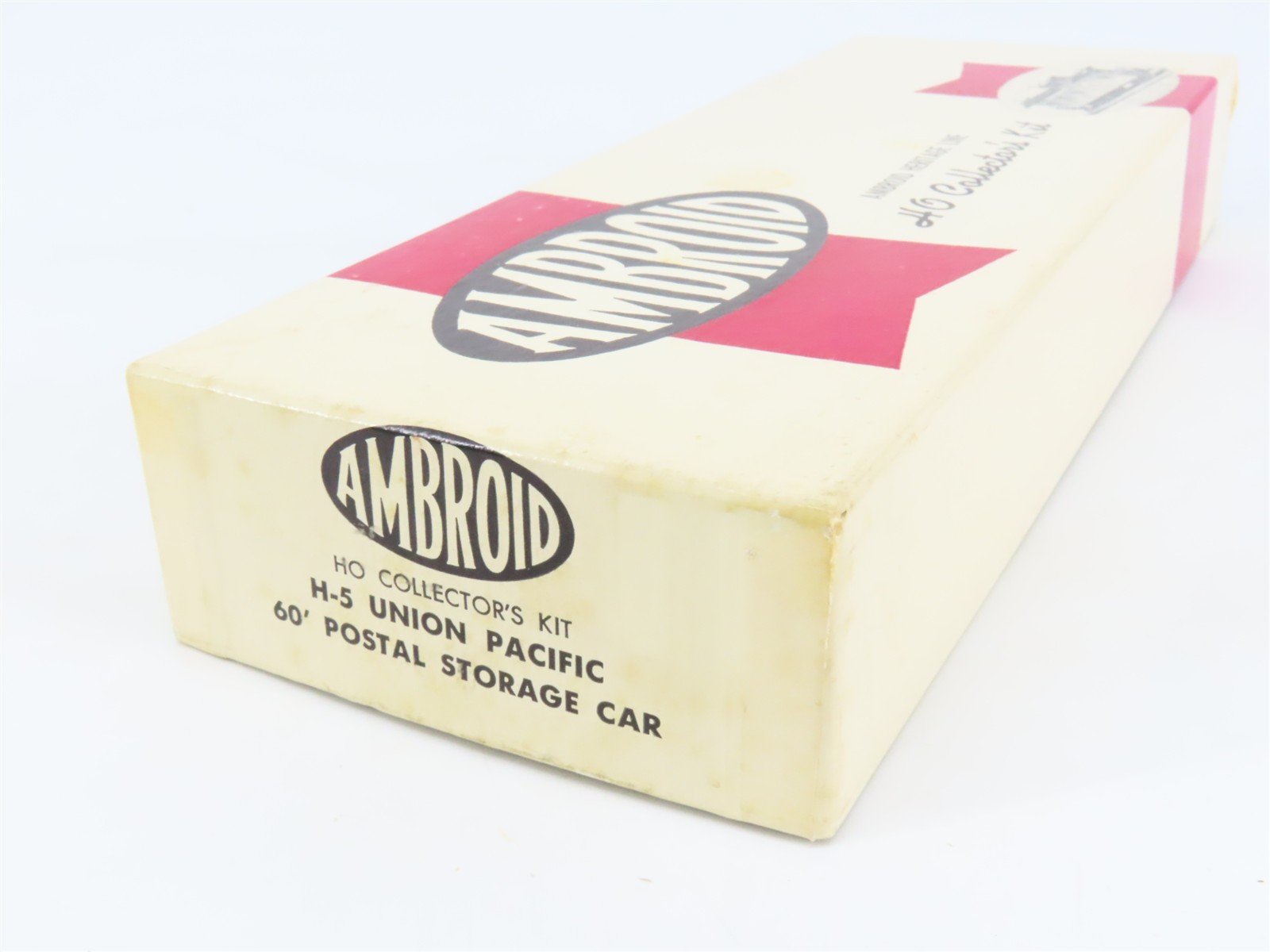 HO Scale Ambroid Kit H-5 UP Union Pacific Railroad 60' Postal Storage Box Car