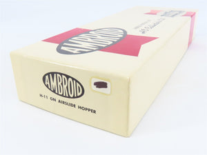 HO Scale Ambroid Kit H-11 GN Great Northern Railway Airslide Hopper