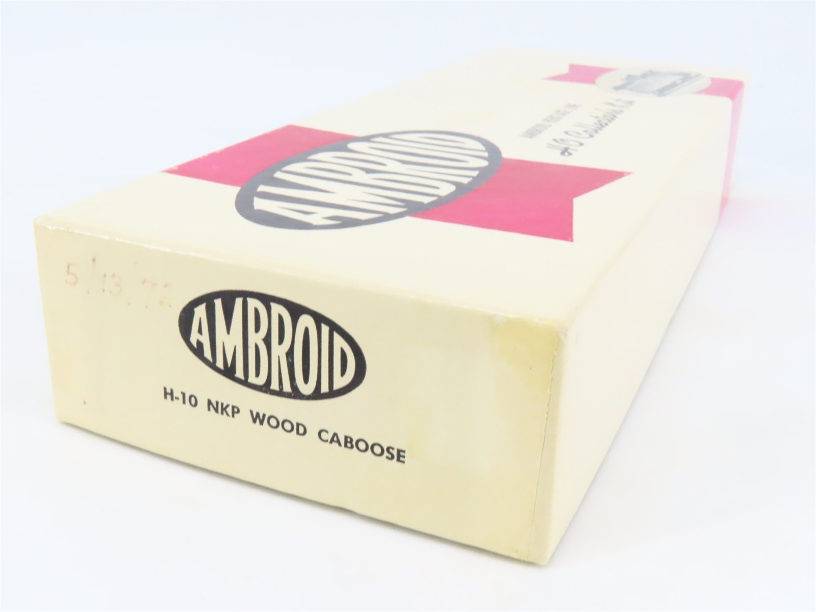HO Scale Ambroid Kit H-10 NKP Nickel Plate Road Wood Caboose