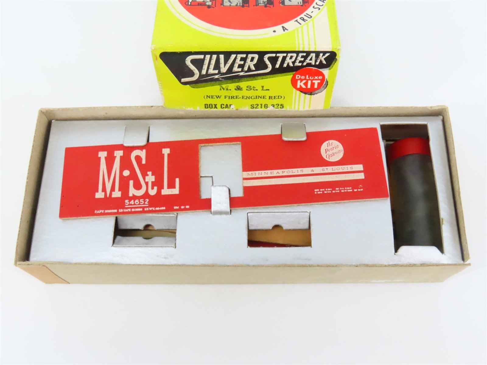 HO Scale Silver Streak Kit S216-325 M&StL The Peoria Gateway Box Car #54652