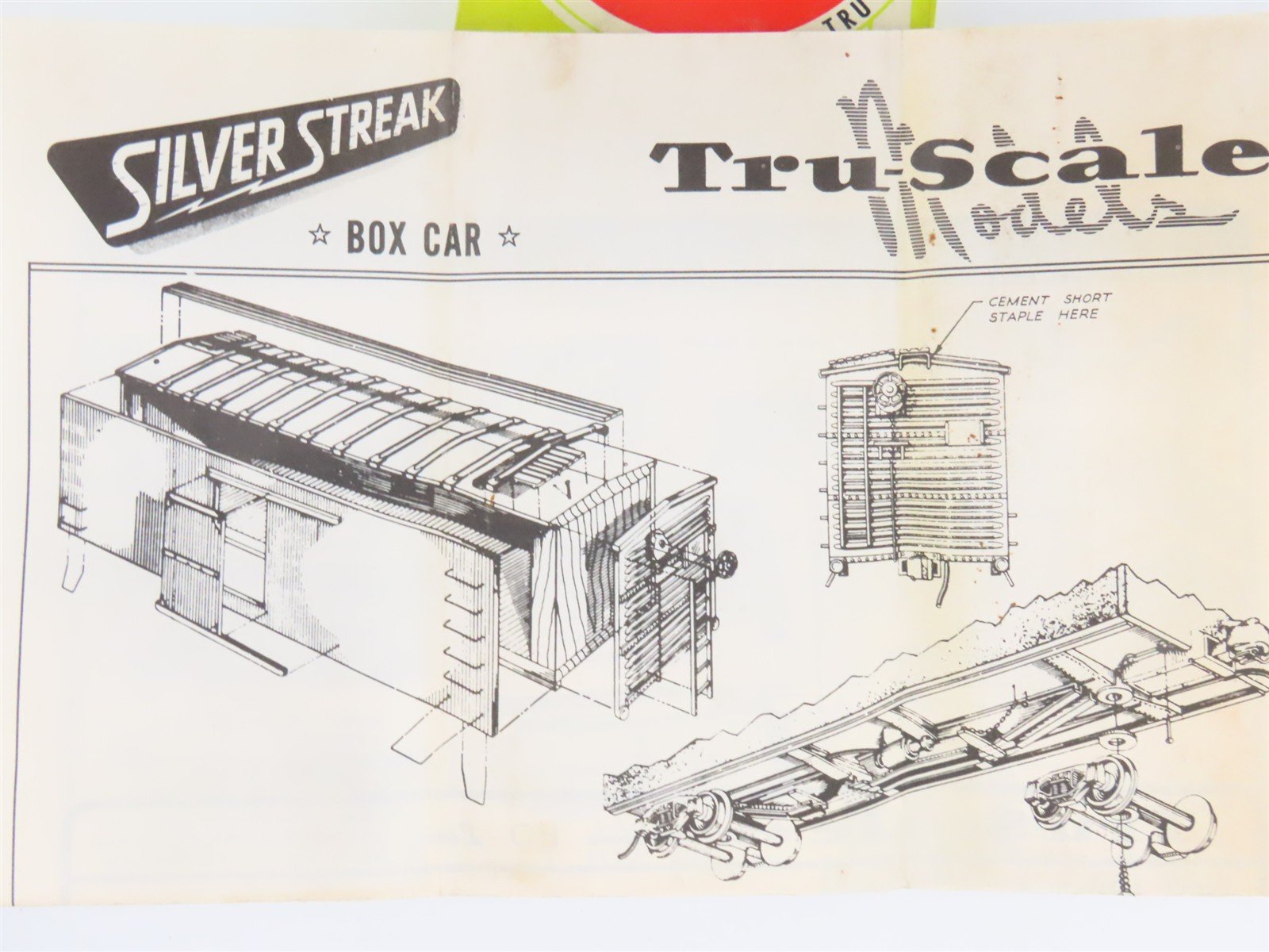 HO Scale Silver Streak Kit S216-325 M&StL The Peoria Gateway Box Car #54652