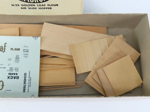HO Scale Ambroid Kit H-23 GACX Golden Loaf Flour Air Slide Hopper