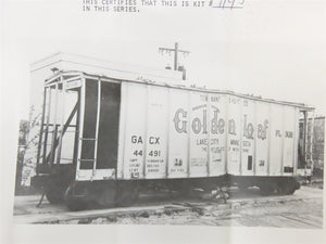 HO Scale Ambroid Kit H-23 GACX Golden Loaf Flour Air Slide Hopper