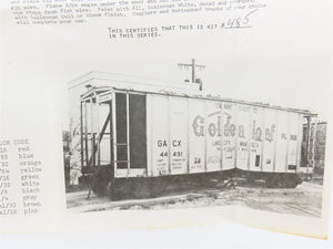HO Scale Ambroid Kit H-23 GACX Golden Loaf Flour Air Slide Hopper