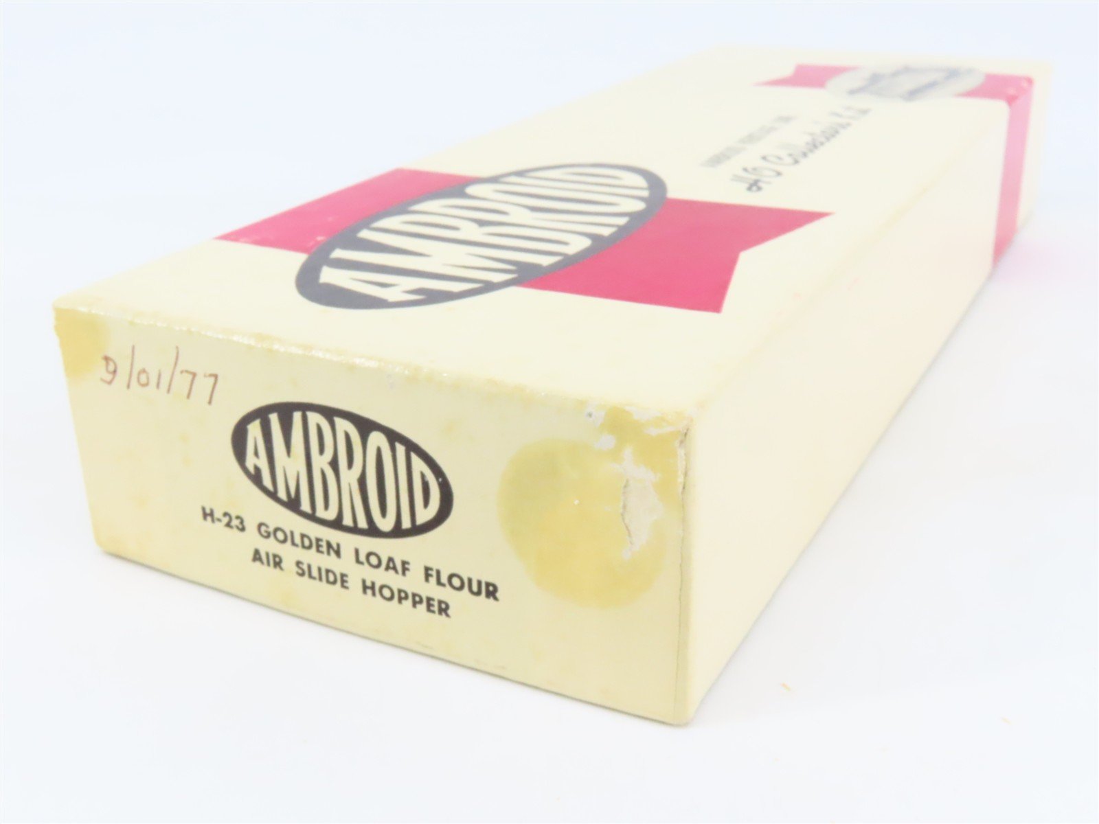 HO Scale Ambroid Kit H-23 GACX Golden Loaf Flour Air Slide Hopper