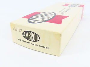 HO Scale Ambroid Kit H-13 NP Northern Pacific Railway Caboose