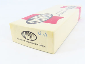 HO Scale Ambroid Kit H-12 NKP Nickel Plate Road 50-Ton Composite Hopper