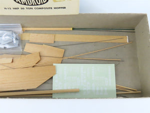 HO Scale Ambroid Kit H-12 NKP Nickel Plate Road 50-Ton Composite Hopper