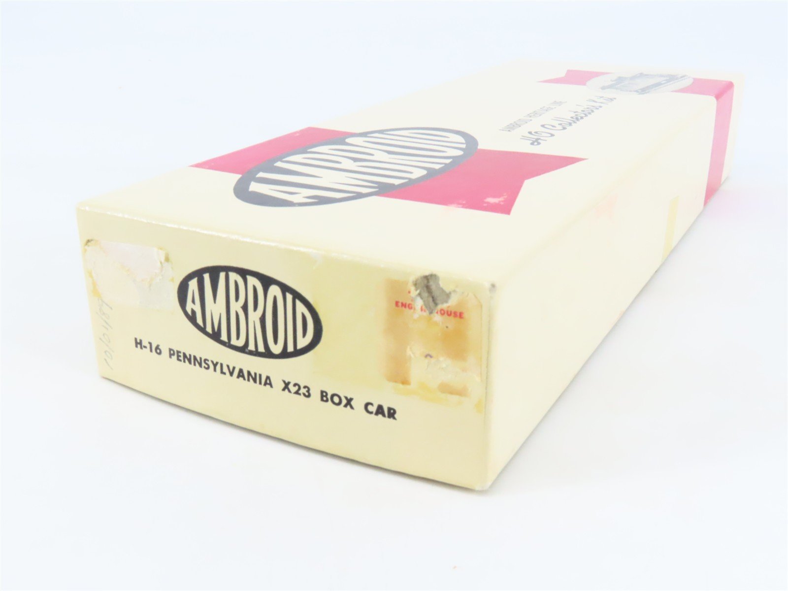 HO Scale Ambroid Kit H-16 PRR Pennsylvania Railroad X23 Box Car