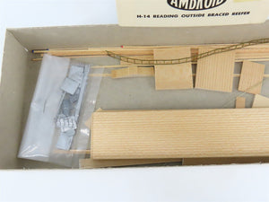 HO Scale Ambroid Kit H-14 RDG Reading Railroad Outside Braced Reefer