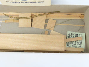 HO Scale Ambroid Kit H-14 RDG Reading Railroad Outside Braced Reefer