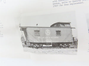 HO Scale Ambroid Kit H-15 D&H Delaware & Hudson Railroad Caboose