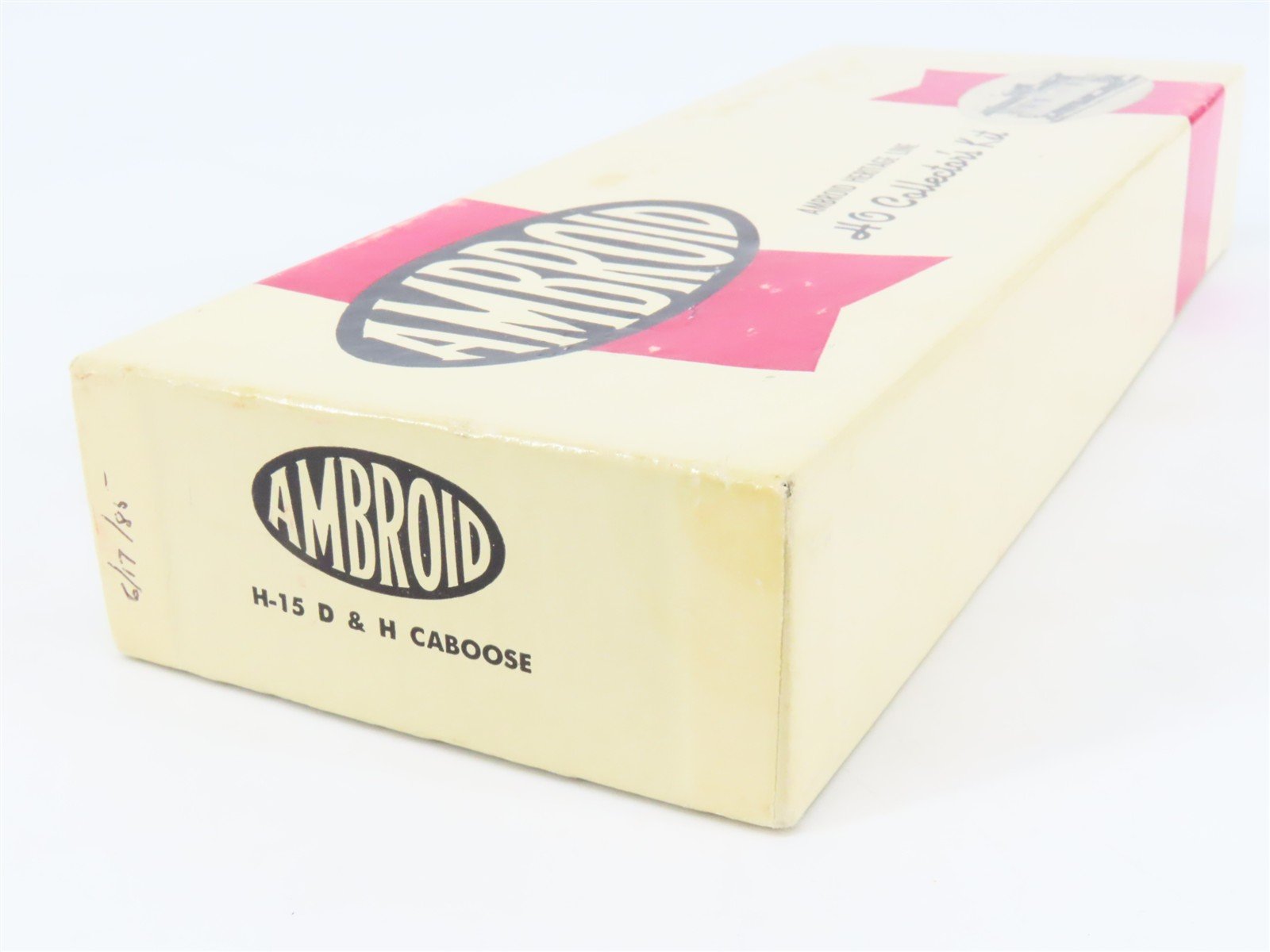 HO Scale Ambroid Kit H-15 D&H Delaware & Hudson Railroad Caboose