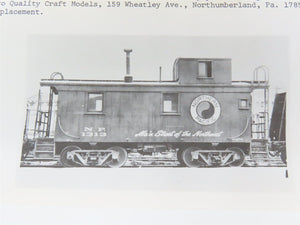 HO Scale Ambroid Kit H-13 NP Northern Pacific Railway Caboose